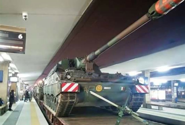 tank gare belge